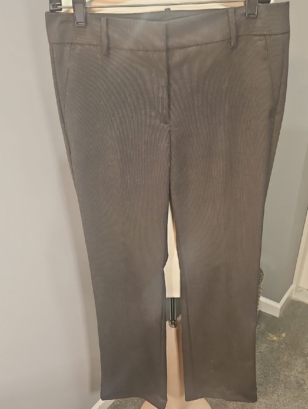 Ann Taylor Women's Brown Tweed Dress Pants